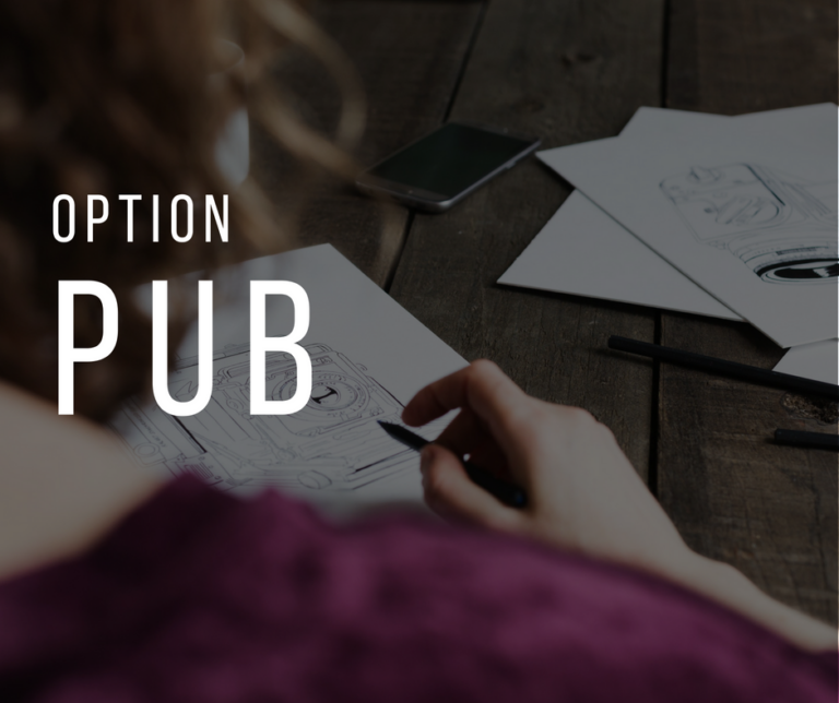 En pub, on a pas le temps.